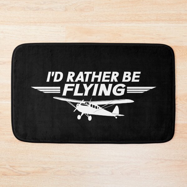 Item preview, I'd Rather Be Flying - Funny Pilot & Aviation Airplane designed and sold by Colorfulman.