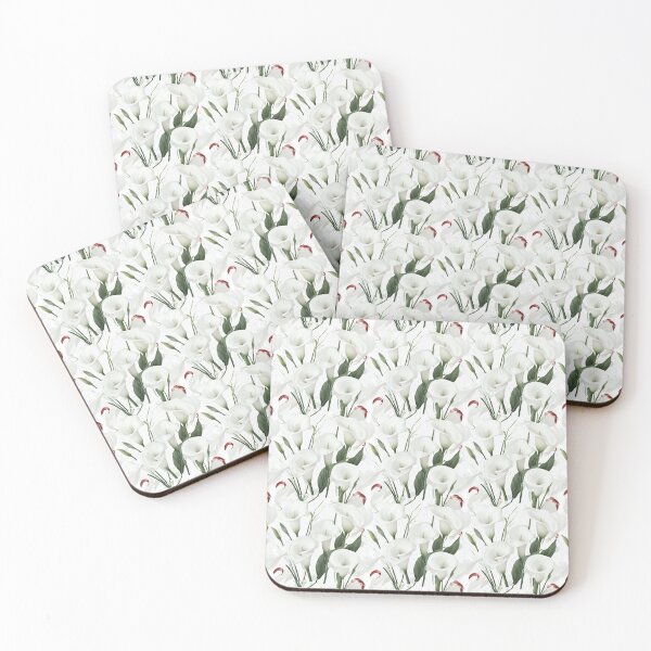 Item preview, White orchid seamless pattern, seamless flower design designed and sold by Shabby Script Archive | Digital Designer .