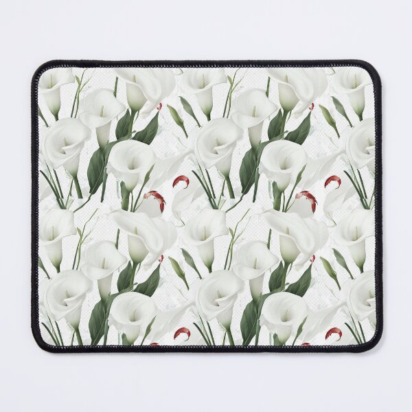 Item preview, White orchid seamless pattern, seamless flower design designed and sold by Shabby Script Archive | Digital Designer .