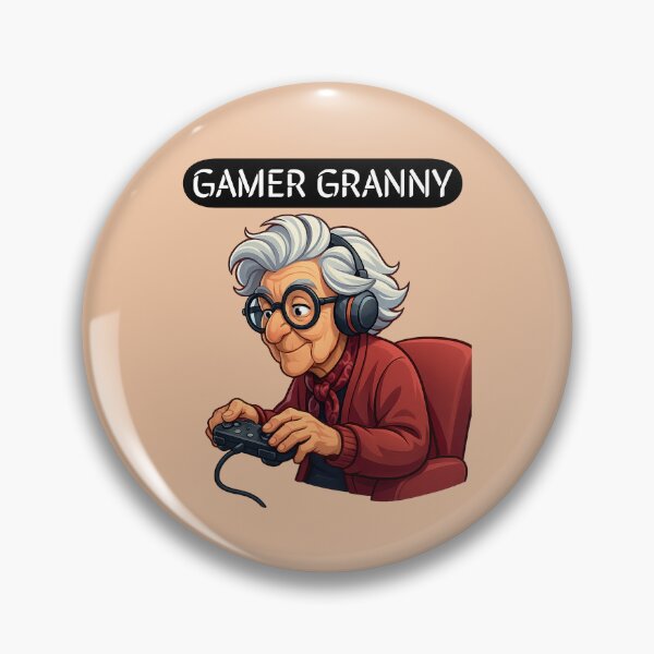 Item preview, Gamer Granny designed and sold by DesignPrePress.