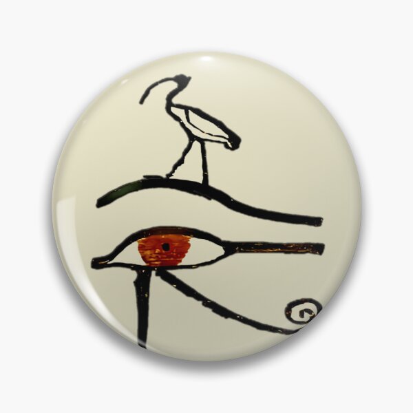 Item preview, Thoth god and Horus eye, kemet designed and sold by TuyaArts.