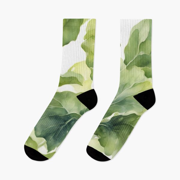 Item preview, Green Cabbage Leaves designed and sold by CalmnessbyChoice.