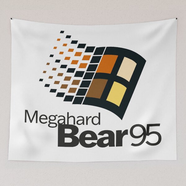 Item preview, Megahard Bear 95 designed and sold by JujuDesignX.