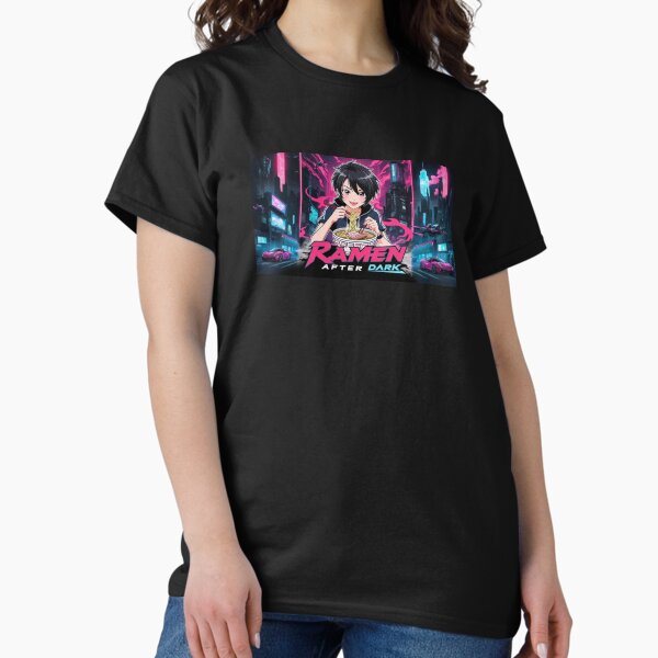 Item preview, Anime Girl Midnight Ramen Craving designed and sold by Matthew Beech Designs.