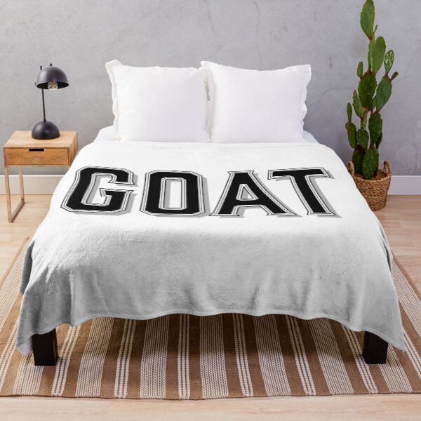Item preview, GOAT – Monoline college lettering in black and white designed and sold by Sim-PX.