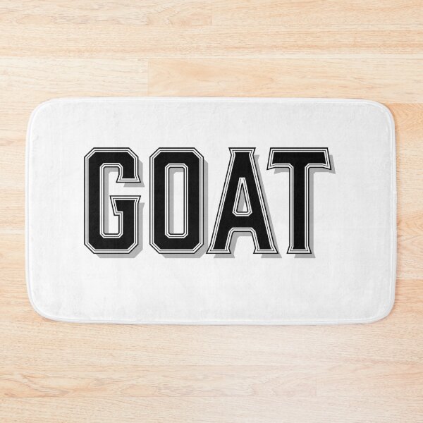 Item preview, GOAT – Monoline college lettering in black and white designed and sold by Sim-PX.