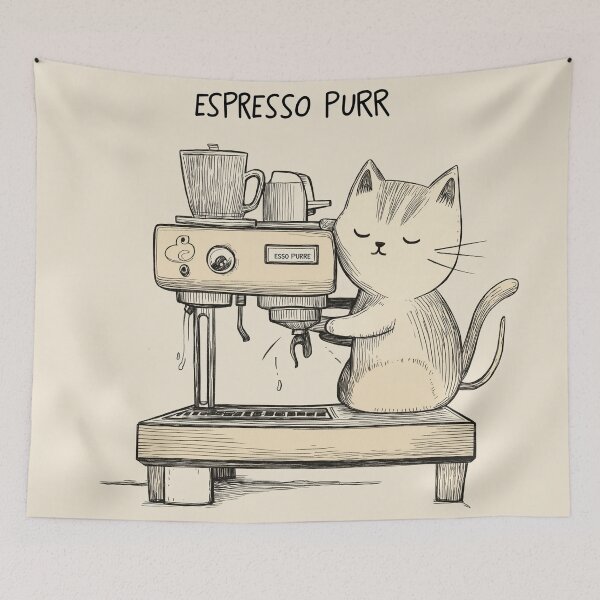 Item preview, Espresso Cat designed and sold by Rtymer.