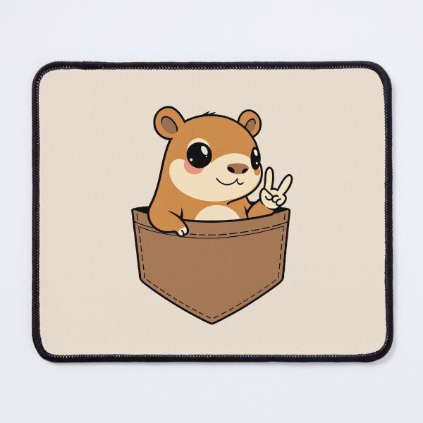 Item preview, Cute Capybara Pocket Pal designed and sold by 0606PM.