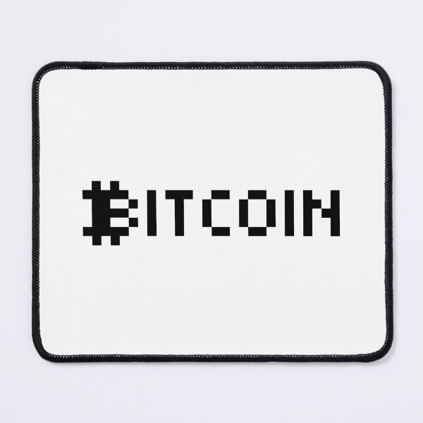 Item preview, Bitcoin Logo Pixel Art - Black designed and sold by CyberRex.