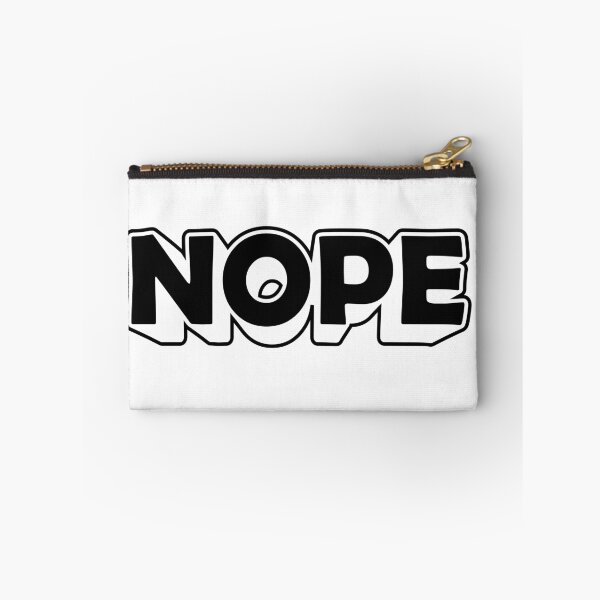 Item preview, NOPE – Block letters in a massive silhouette designed and sold by Sim-PX.