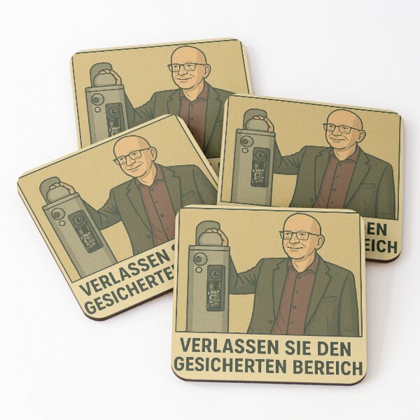 Item preview, You are leaving the secured area! designed and sold by DEMemesShop.