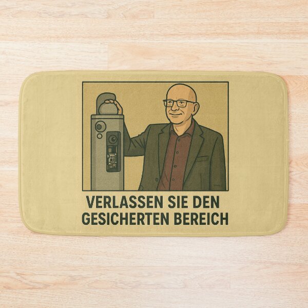 Item preview, You are leaving the secured area! designed and sold by DEMemesShop.
