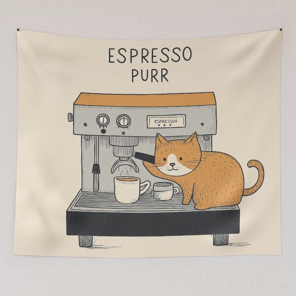 Item preview, Espresso Cat designed and sold by Rtymer.