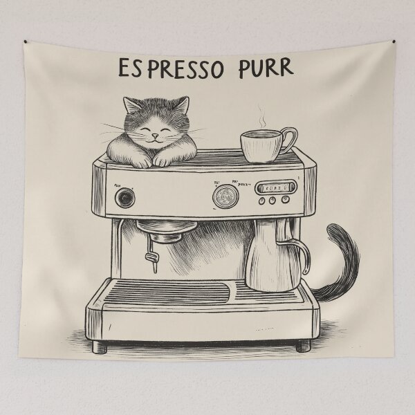 Item preview, Espresso Cat designed and sold by Rtymer.