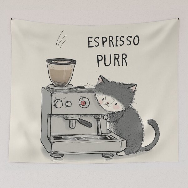 Item preview, Espresso Cat designed and sold by Rtymer.