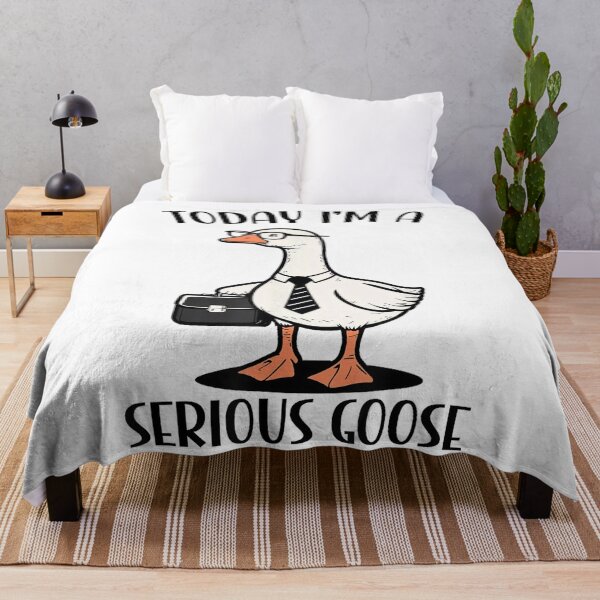 Item preview, Today I'm A Serious Goose Silly Goose designed and sold by Cute-Collection.