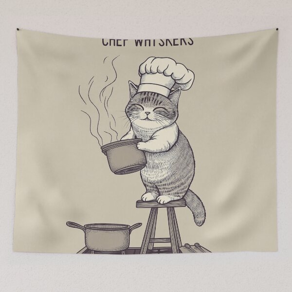 Item preview, Cat Cooking designed and sold by Rtymer.