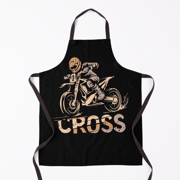 Item preview, Retro Motocross Biker - Dirt and Offroad Motorcycle designed and sold by AndreMi.