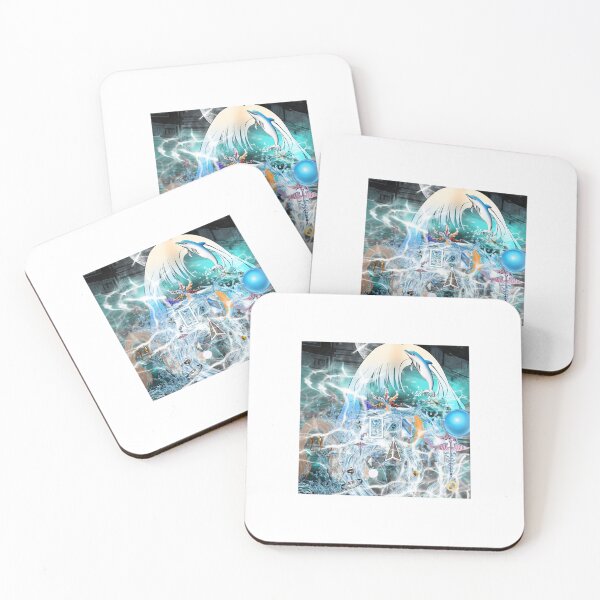 Item preview, ""Dolphin Girl and the Devas of the Flow" designed and sold by xxdejavuzxx.