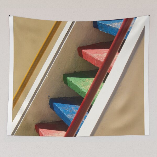 Item preview, colorful staircase 4 designed and sold by felipequeiroz.