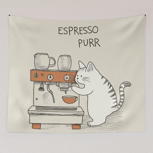 Item preview, Espresso Cat designed and sold by Rtymer.