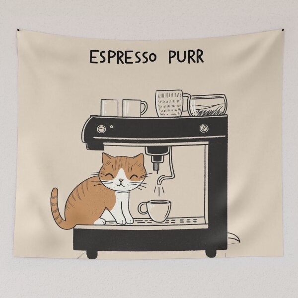 Item preview, Espresso Cat designed and sold by Rtymer.