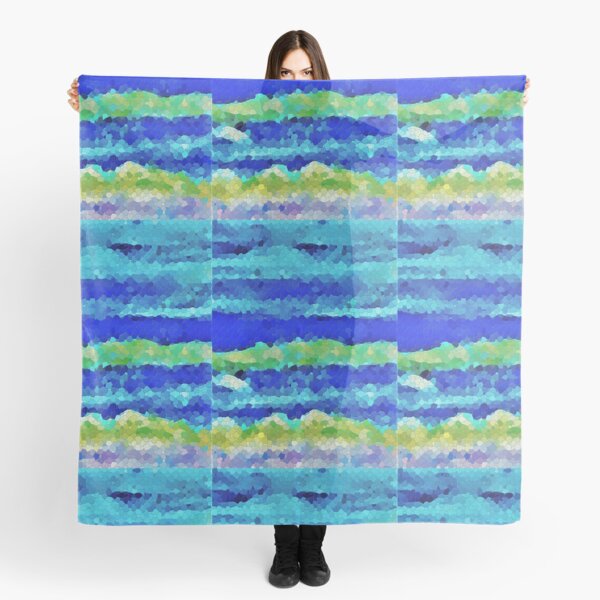 Undertow Abstract Scarf