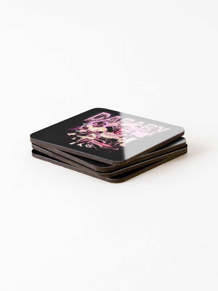 Thumbnail 4 of 5, Coasters (Set of 4), Bootleg Rapper designed and sold by Tallboy666.