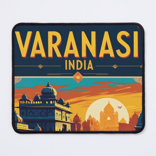 Item preview, Varanasi India Vintage Travel Tourism  designed and sold by TravelersGems.