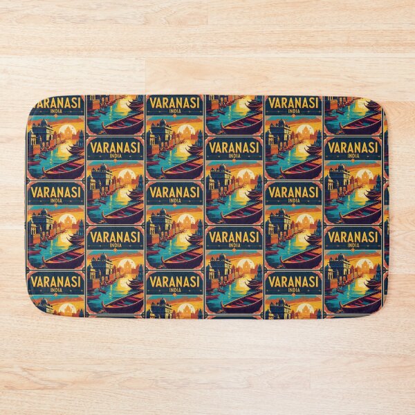 Item preview, Varanasi India Vintage Travel Tourism  designed and sold by TravelersGems.
