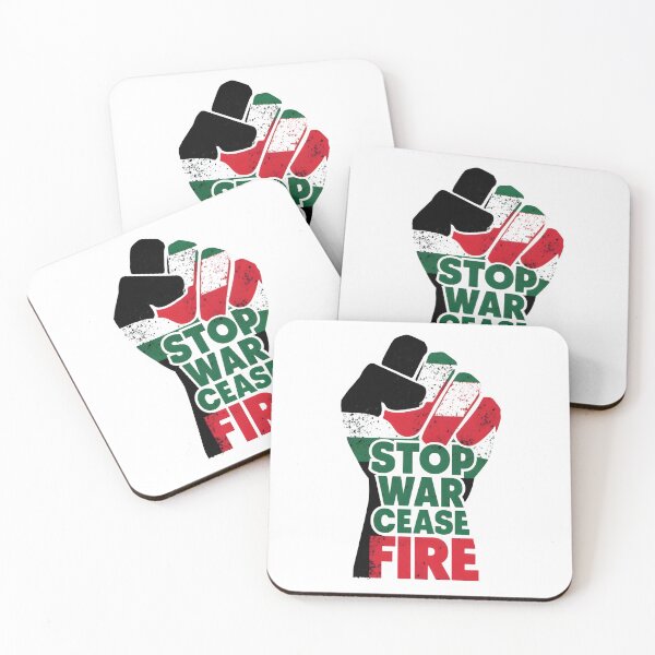 Item preview, Stop War Cease Fire For Palestine designed and sold by Abdu  Innovations.