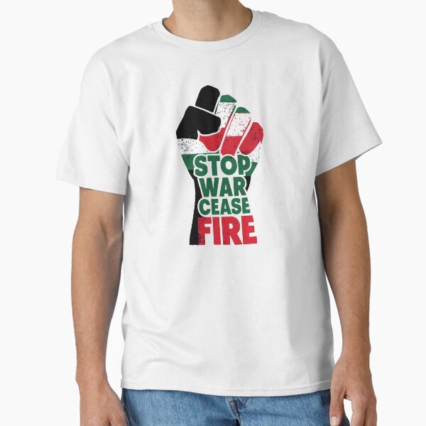 Item preview, Stop War Cease Fire For Palestine designed and sold by Abdu  Innovations.