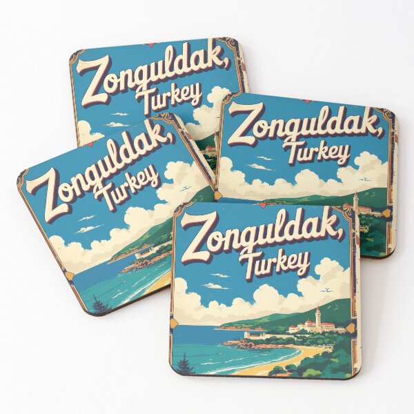 Item preview, Zonguldak Turkey Vintage Travel Tourism designed and sold by TravelersGems.