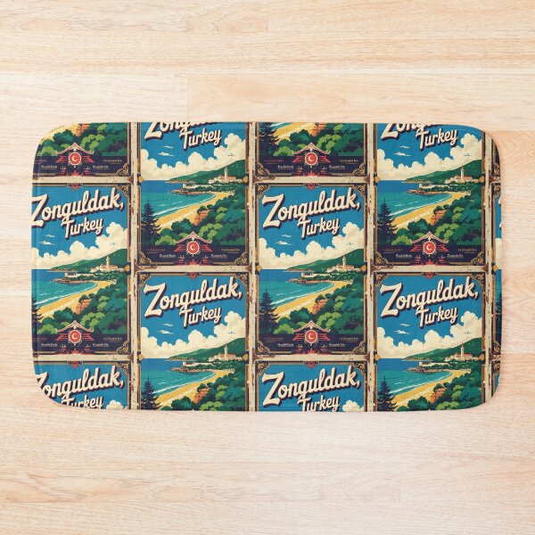 Item preview, Zonguldak Turkey Vintage Travel Tourism designed and sold by TravelersGems.