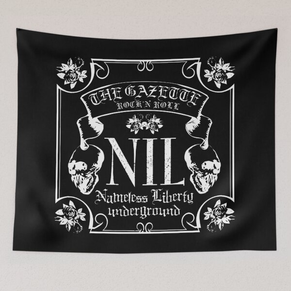 Item preview, the two skull gate flowers edition white designed and sold by hutkamadi.