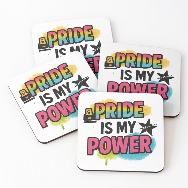 Item preview, Pride is My Power – Bold Typography Art designed and sold by Haus Of Sin.