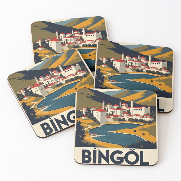 Item preview, Bingol Turkey Vintage Travel Tourism designed and sold by TravelersGems.