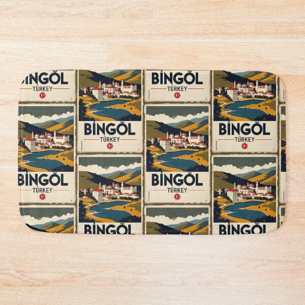Item preview, Bingol Turkey Vintage Travel Tourism designed and sold by TravelersGems.