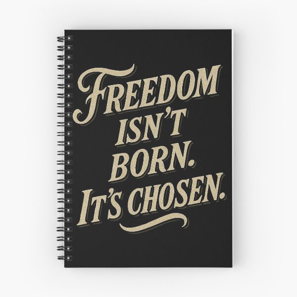 Item preview, Andor Quote - Freedom Is Chosen Typography Art designed and sold by zzz888.