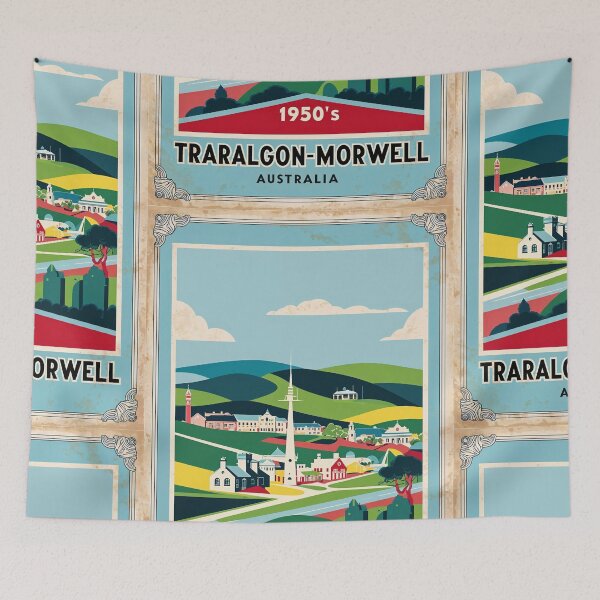 Item preview, Traralgon Morwell Australia Vintage Travel Tourism designed and sold by TravelersGems.