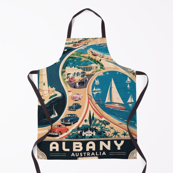 Item preview, Albany Australia Vintage Travel Tourism designed and sold by TravelersGems.