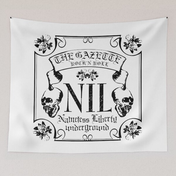 Item preview, the two skull gate flowers edition blackest designed and sold by hutkamadi.