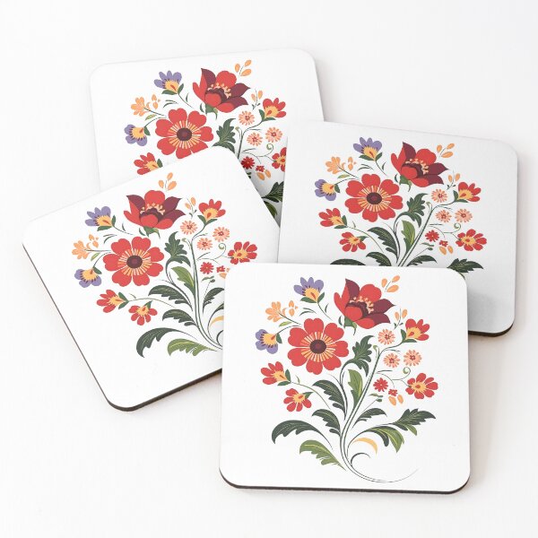 Item preview, Hungarian Folk Flower Design designed and sold by xiao xuans.