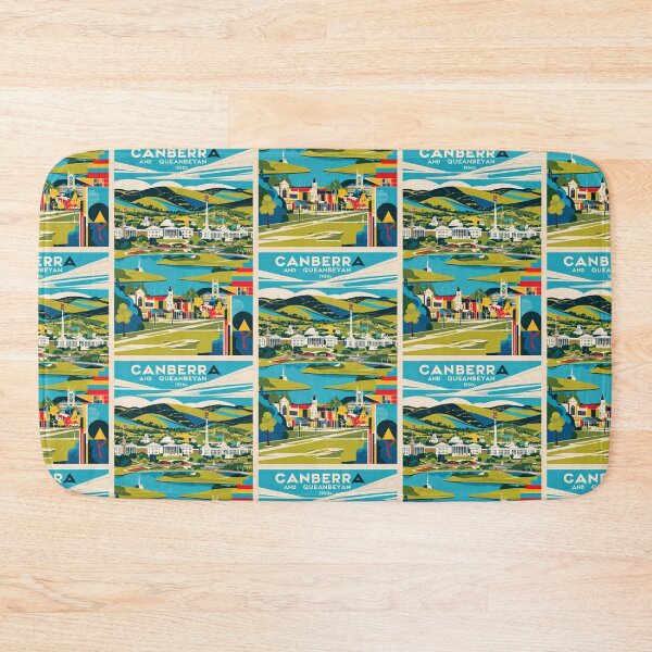 Item preview, Canberra Australia Vintage Travel Tourism designed and sold by TravelersGems.