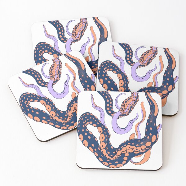 Item preview, Octopus Whimsical Celebration Joyful Festive Characters Colorful designed and sold by ART ATTACK ZONE.