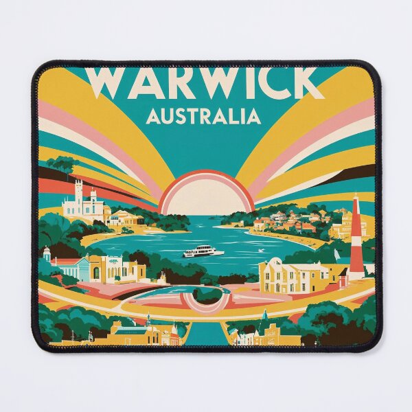 Item preview, Warwick Australia Vintage Travel Tourism designed and sold by TravelersGems.