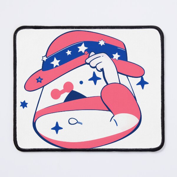 Item preview, USA Star Whimsical Celebration Joyful Festive Characters Colorful designed and sold by ART ATTACK ZONE.
