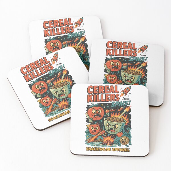 Item preview, Cereal Killers from Space – Intergalactic Breakfast Mayhem by Snackwear Apparel designed and sold by Snackwear Apparel.