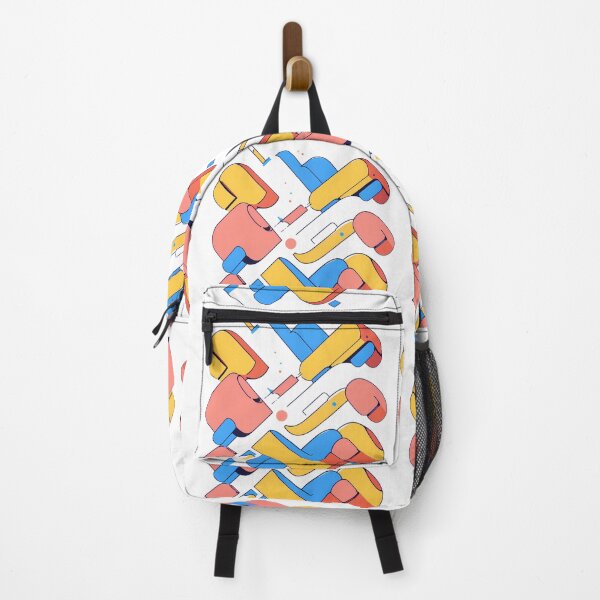 Item preview, Geometric Design Whimsical Celebration Joyful Festive Characters Colorful designed and sold by ART ATTACK ZONE.
