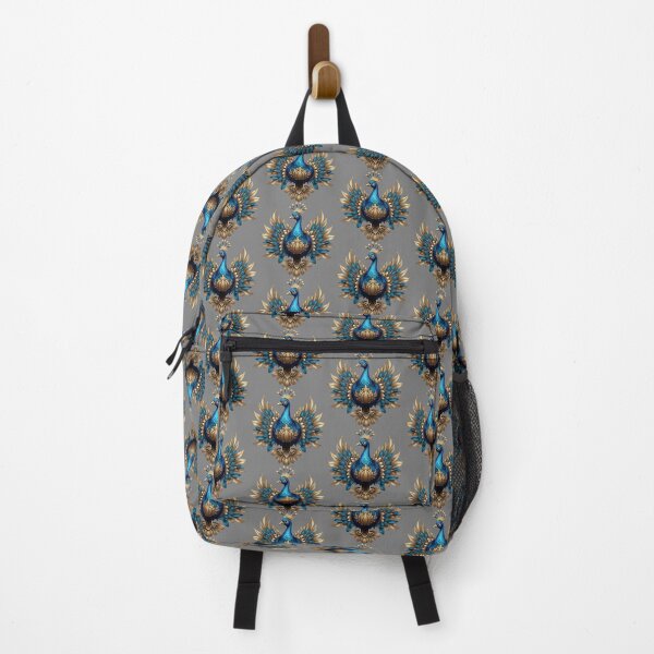 Item preview, GOLDEN BLUE PEACOCK (#808080) designed and sold by Marlon Oseguera.